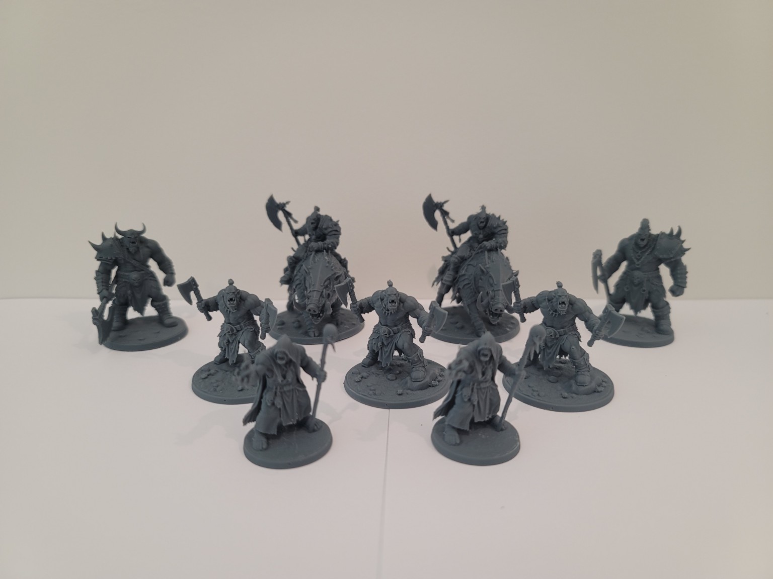 Orc Faction resin miniature encounter set